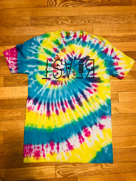 Tied and Dyed BEAST Tee - YONNIESTYLE