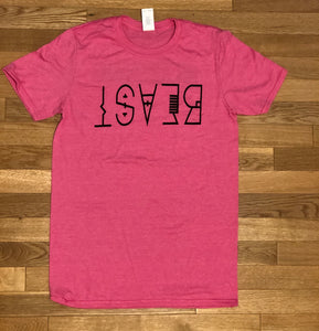 BEAST TEE (Miami Vice-like Pink)