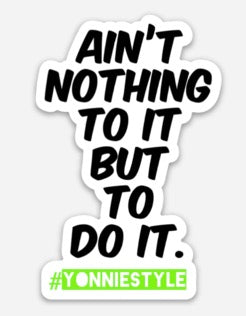 YONNIESTYLE Motivational Sticker Pack